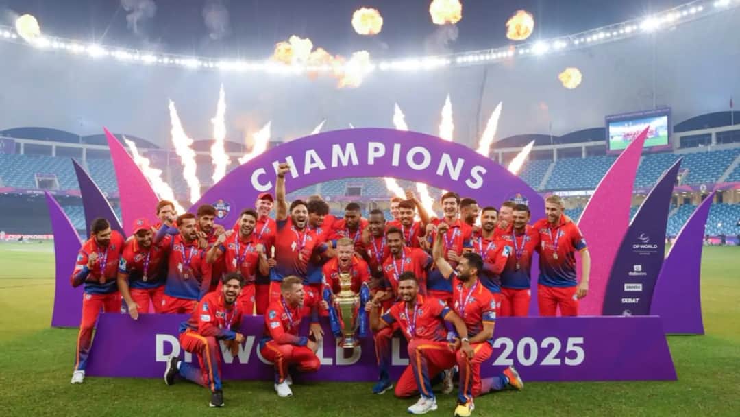 Dubai Capitals ILT20 2025 Champions 