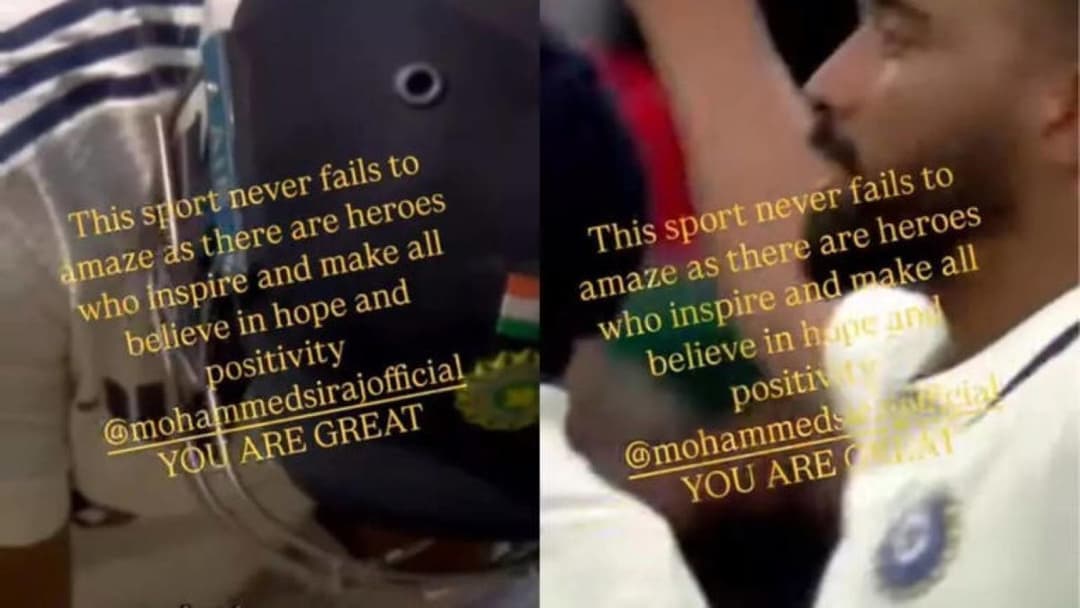 Bhawna Kohli Praises Siraj 